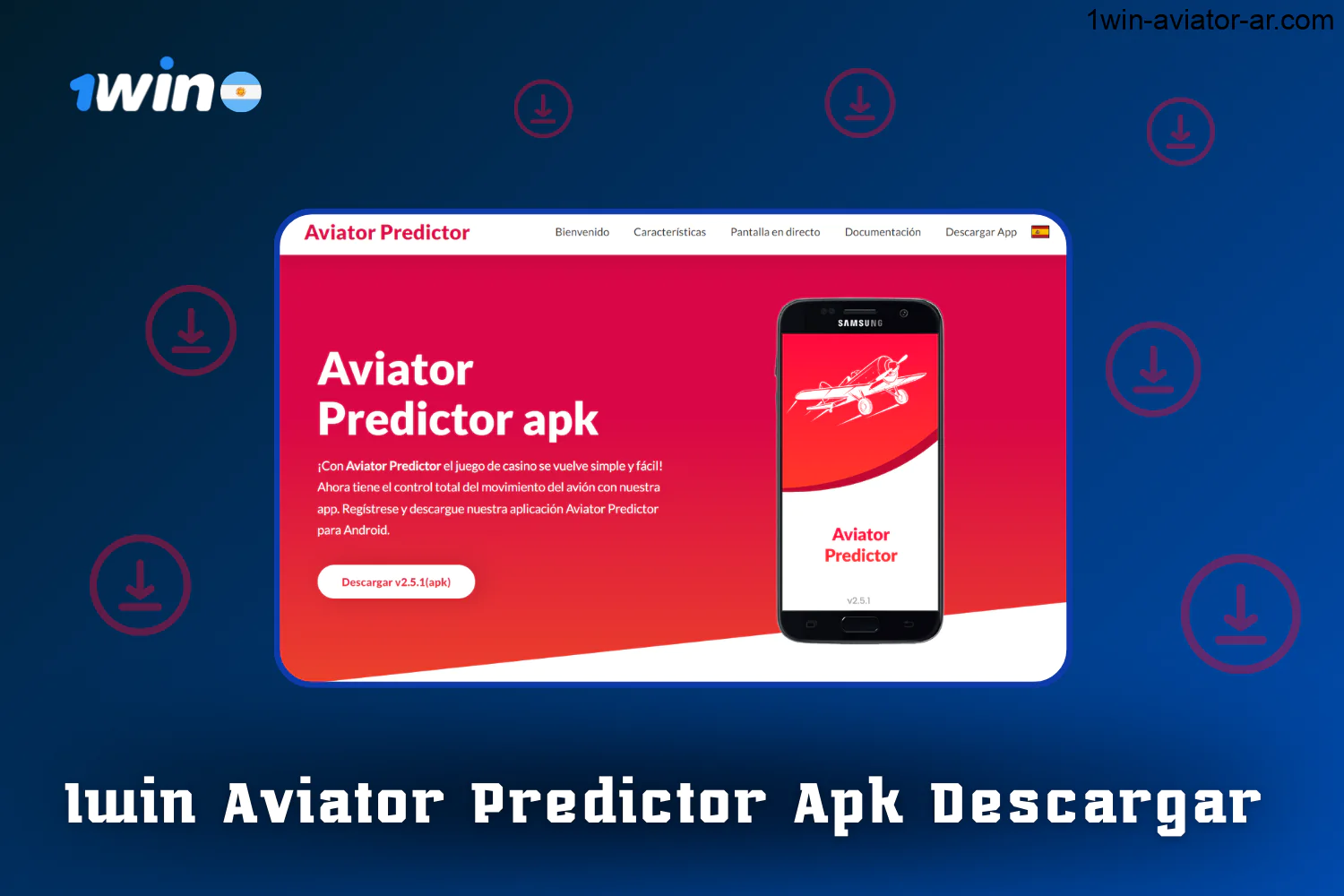 1win aviator predicator apk disponible para descargar en smartphone para gamers en Argentina