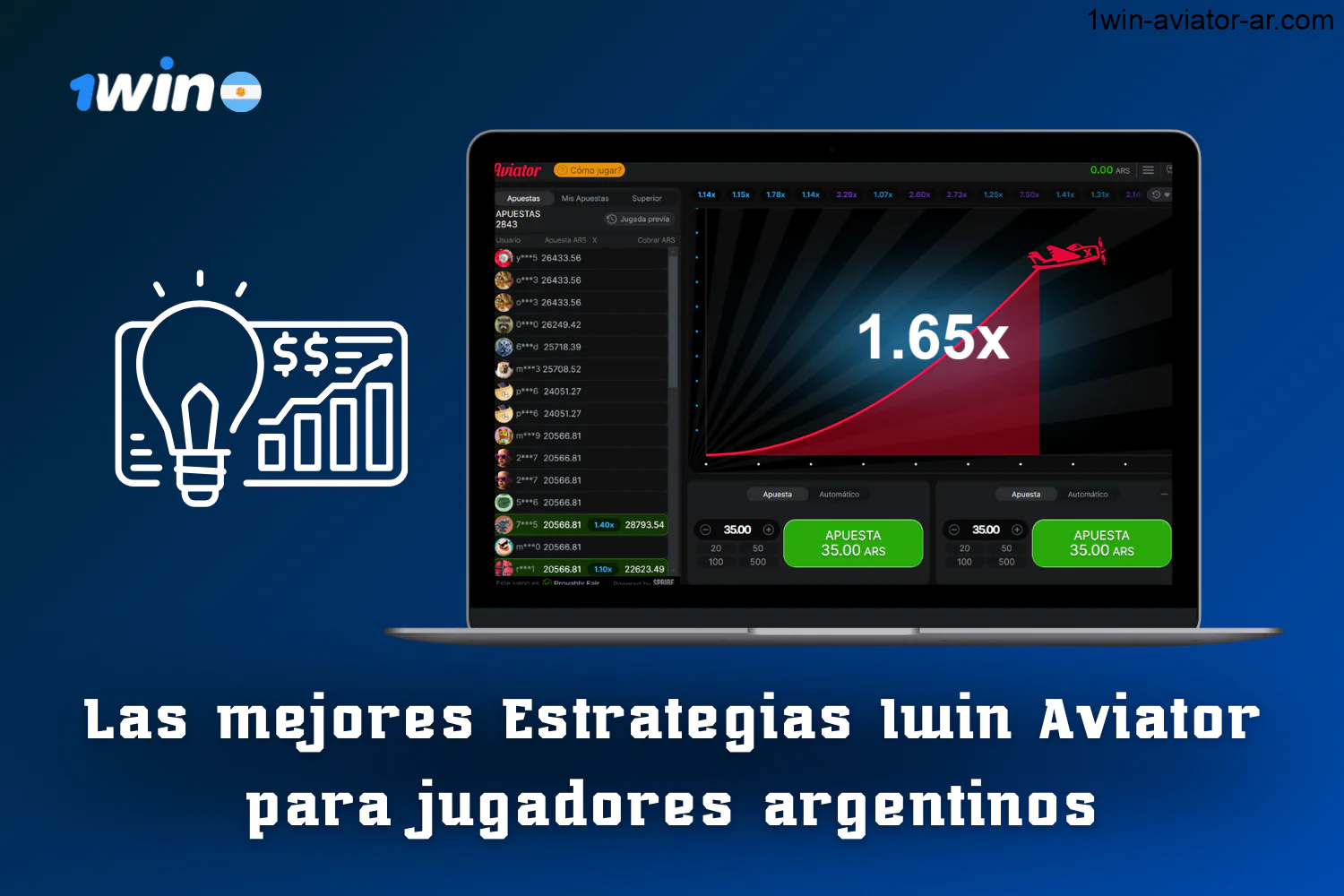 Las mejores estrategias 1win Aviator para jugadores argentinos