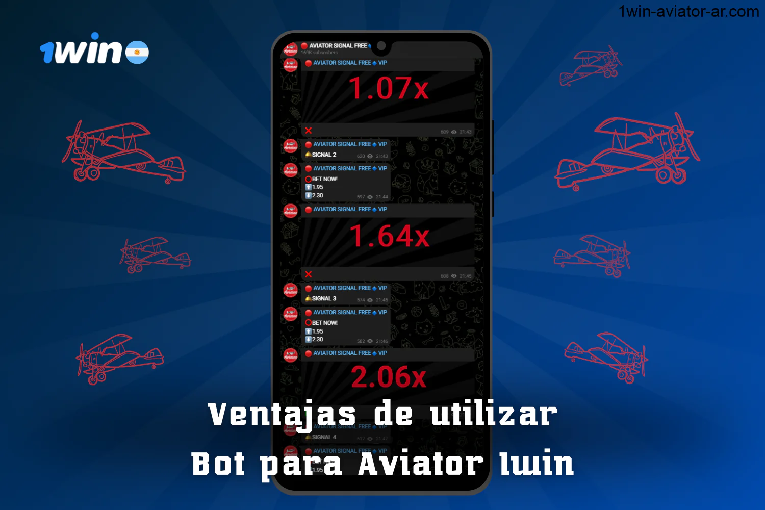 Ventajas de utilizar el bot 1win aviator para jugadores argentinos